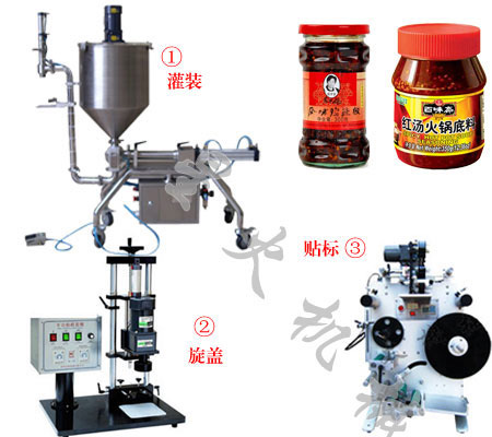 辣椒醬全自動(dòng)包裝生產(chǎn)線